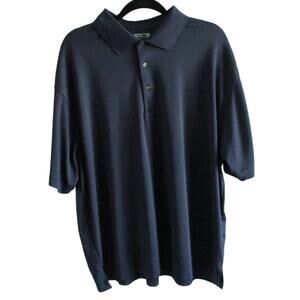 Ben Hogan Men's Short Sleeve Stretch Blue Golf Polo Shirt Size 2XL
